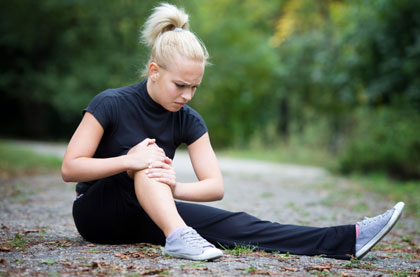 Running or walking injury